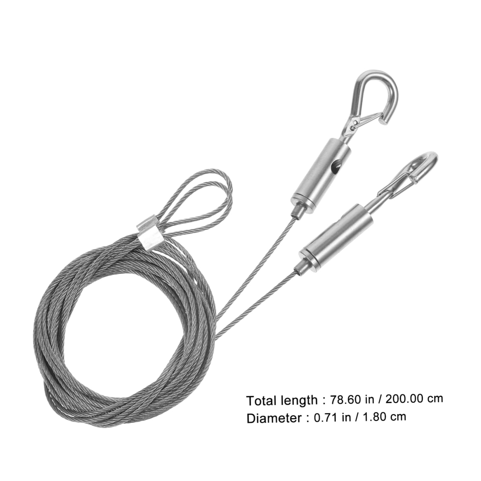 Amazon.co.jp: FONDOTIN 絵画吊り紐 ロープ ステンレススチール製